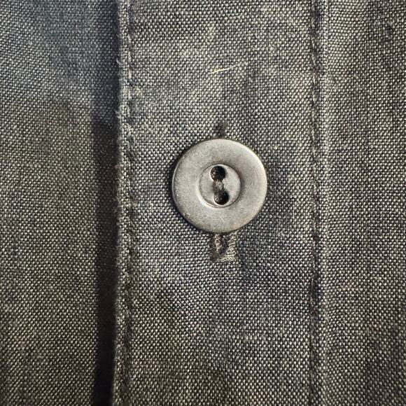 Triple Aught Design Made in USA Charcoal LS Button Down Shirt Men’s Sz 3XL Metal - Picture 5 of 7